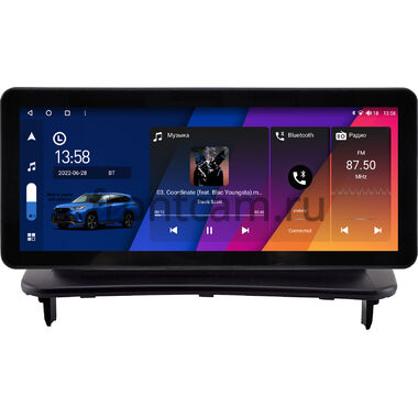 Volvo S40 2, V50, C30, C70 2 2005-2013 10.25 дюйма Canbox H-Line 8811-1040 на Android 14 (4G-SIM, 6/128, DSP, QLed) Audi Style