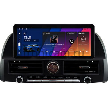 Toyota Camry XV30 2001-2006 (черная) 10.25 дюйма Canbox H-Line 7820-1357 на Android 10 (4G-SIM, 6/128, DSP, QLed) Audi Style