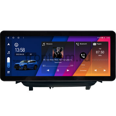 Opel Corsa D 2006-2014 (устанавливается наверх) 10.25 дюйма Canbox H-Line 8811-1585 на Android 14 (4G-SIM, 6/128, DSP, QLed) Audi Style