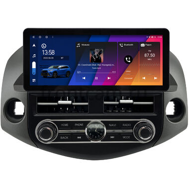 Toyota RAV4 3 (XA30) 2005-2016 10.25 дюйма Canbox H-Line 7820-1588 на Android 10 (4G-SIM, 6/128, DSP, QLed) Audi Style
