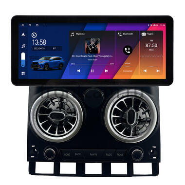 Volkswagen Touareg 2002-2010 (матовая) 10.25 дюйма Canbox M-Line 7715-1641 на Android 10 (4G-SIM, 4/64, DSP, QLed) Audi Style