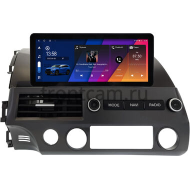 Honda Civic 8 4D 2005-2012 (левый руль, седан) 10.25 дюйма Canbox M-Line 7715-2059 на Android 10 (4G-SIM, 4/64, DSP, QLed) Audi Style