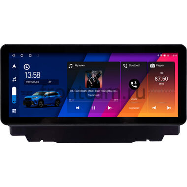 Mazda CX-5 2017-2021, CX-8 2017-2022 (левый руль) 10.25 дюйма Canbox M-Line 7715-2254 на Android 10 (4G-SIM, 4/64, DSP, QLed) Audi Style