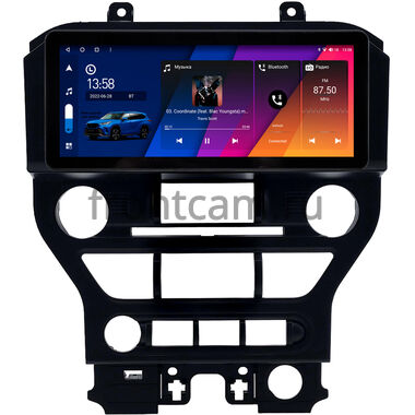 Ford Mustang 6 2014-2023 10.25 дюйма Canbox H-Line 7820-2288 на Android 10 (4G-SIM, 6/128, DSP, QLed) Audi Style