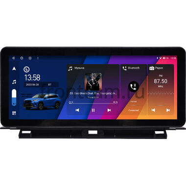 Lexus NX 2014-2017 10.25 дюйма Canbox H-Line 8811-2667 на Android 14 (4G-SIM, 6/128, DSP, QLed) Audi Style