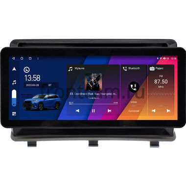 Opel Antara 2006-2017 (вид 1, вверх вместо БК) 10.25 дюйма Canbox H-Line 8811-9-018 на Android 14 (4G-SIM, 6/128, DSP, QLed) Audi Style