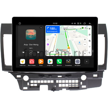 Mitsubishi Lancer 10 2007-2017 (для авто с Rockford) Canbox H-Line 2K 5126-1047 13 дюймов на Android 14 (4G-SIM, 6/128, DSP, QLed)