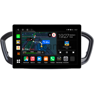 Lada Vesta (NG), Aura 2024-2025 (черная, матовая) Canbox M-Line 2K 4130-9-9820 11.5 дюймов на Android 10 (4G-SIM, 2/32, DSP, QLed)