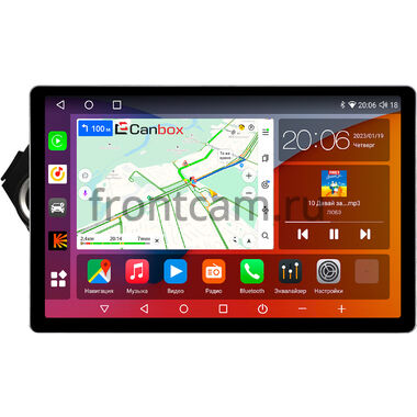 Kia Rio 3 2011-2017 Canbox H-Line 2K 4127-9011 13 дюймов на Android 10 (4G-SIM, 8/256, DSP, QLed)