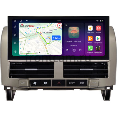 Lexus RX 300, RX 330, RX 350, RX 400h 2003-2009 (золотистая) 12.3 дюйма Canbox PRO-Line 4316-0006 на Android 13 (4G-SIM, 6/128, DSP, QLed) Lexus Style