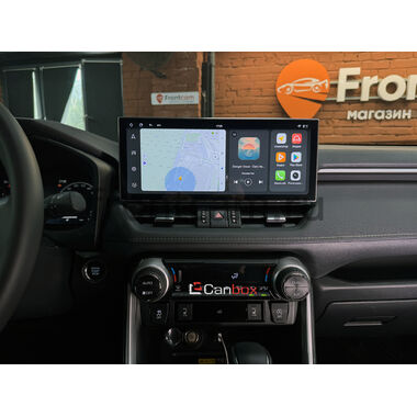 Toyota RAV4 5 (XA50) 2018-2026, Wildlander 2020-2025 12.3 дюйма Canbox H-Line 7810-0072 на Android 10 (4G-SIM, 8/256, DSP, QLed) BMW Style