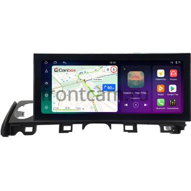 Mazda 6 (GJ) 2015-2018 12.3 дюйма Canbox PRO-Line 4315-0282 на Android 13 (4G-SIM, 4/64, DSP, QLed) Lexus Style