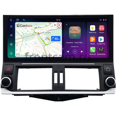 Toyota Land Cruiser Prado 150 2009-2013 (для авто без монитора, Тип 2) 12.3 дюйма Canbox PRO-Line 4315-0294 на Android 13 (4G-SIM, 4/64, DSP, QLed) Lexus Style
