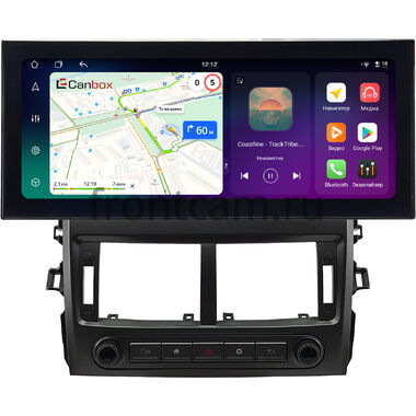 Toyota Corolla (E150) 2006-2013 12.3 дюйма Canbox H-Line 4410-0516 на Android 14 (4G-SIM, 4/64, DSP, QLed) Lexus Style