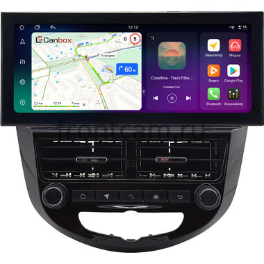 Hyundai Solaris, Accent 4 2010-2019 12.3 дюйма Canbox H-Line 4412-0545 на Android 14 (4G-SIM, 8/128, DSP, QLed) Lexus Style