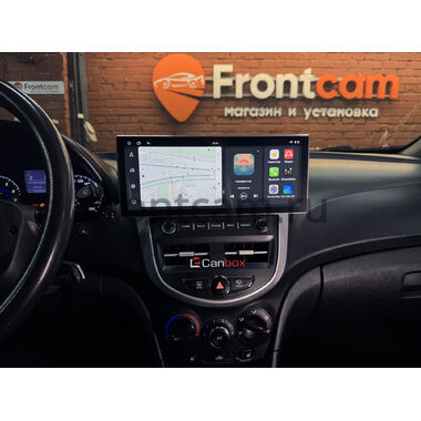 Hyundai Solaris, Accent 4 2010-2019 12.3 дюйма Canbox PRO-Line 4315-0781 на Android 13 (4G-SIM, 4/64, DSP, QLed) Lexus Style