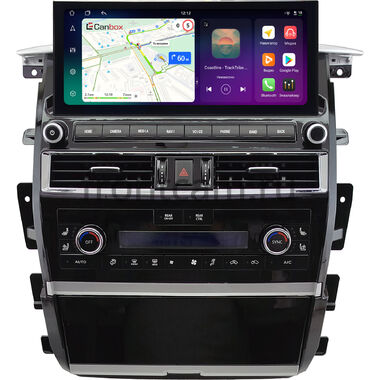 Infiniti QX56 2010-2013, QX80 2013-2020 (для любой комплектации) 12.3 дюйма Canbox H-Line 4412-0885 на Android 14 (4G-SIM, 8/128, DSP, QLed) Lexus Style