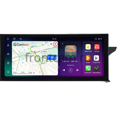 Mercedes-Benz C-klasse (w204) 2011-2015 (руль справа) 12.3 дюйма Canbox H-Line 4412-0925 на Android 14 (4G-SIM, 8/128, DSP, QLed) Lexus Style