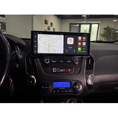 Hyundai ix35, Tucson 2 2009-2015 (Тип A) 12.3 дюйма Canbox PRO-Line 4318-0954 на Android 13 (4G-SIM, 12/256, DSP, QLed) Lexus Style
