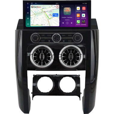 Land Rover Discovery 3 2004-2009 (черная, глянцевая) 12.3 дюйма Canbox H-Line 4410-0969 на Android 14 (4G-SIM, 4/64, DSP, QLed) Lexus Style
