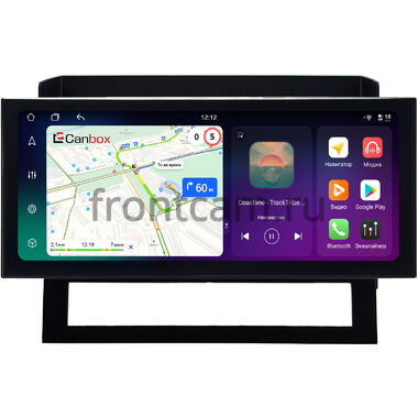 Toyota Land Cruiser 200 2016-2021 (для авто с JBL Synthesis) 12.3 дюйма Canbox H-Line 4320-1296 на Android 10 (4G-SIM, 4/64, DSP, QLed) Lexus Style