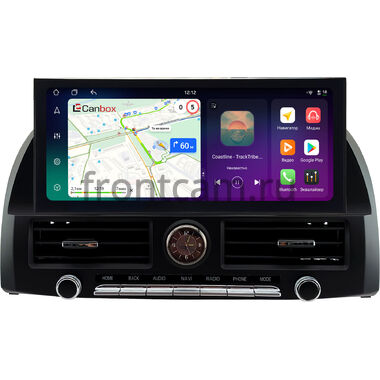 Toyota Camry XV30 2001-2006 (черная) 12.3 дюйма Canbox H-Line 4411-1357 на Android 14 (4G-SIM, 6/128, DSP, QLed) Lexus Style