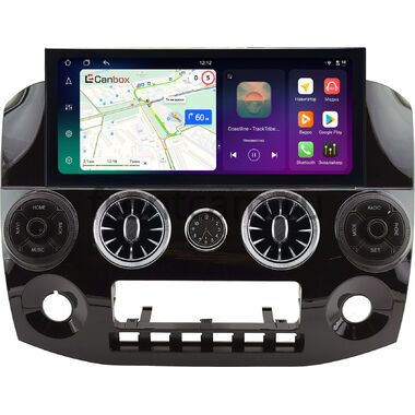 GAZ Газел Бизнес (Gazele Business) (черная, глянцевая) 12.3 дюйма Canbox H-Line 4410-1551 на Android 14 (4G-SIM, 4/64, DSP, QLed) Lexus Style