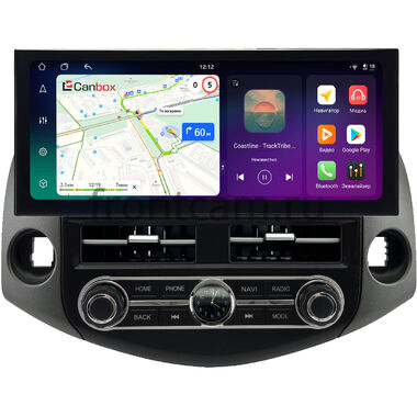 Toyota RAV4 3 (XA30) 2005-2016 12.3 дюйма Canbox PRO-Line 4315-1588 на Android 13 (4G-SIM, 4/64, DSP, QLed) Lexus Style