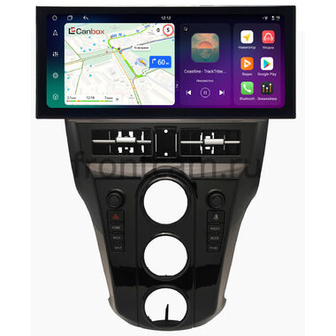 Toyota Platz 1999-2005, Vitz 2, Yaris 2 2005-2012  12.3 дюйма Canbox H-Line 4412-1599 на Android 14 (4G-SIM, 8/128, DSP, QLed) Lexus Style