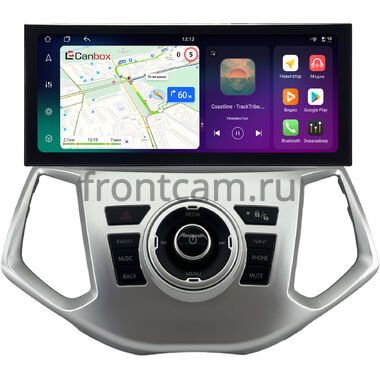 Ford Ecosport 2014-2018 (серебряная) 12.3 дюйма Canbox H-Line 4411-1636 на Android 14 (4G-SIM, 6/128, DSP, QLed) Lexus Style
