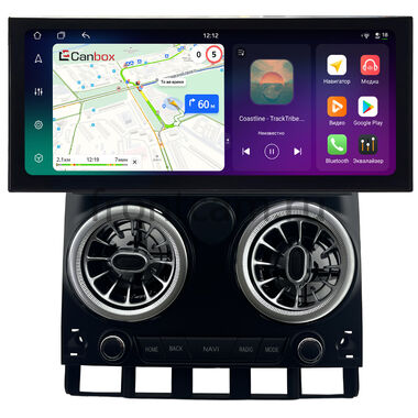Volkswagen Touareg 2002-2010 (матовая) 12.3 дюйма Canbox PRO-Line 4316-1641 на Android 13 (4G-SIM, 6/128, DSP, QLed) Lexus Style