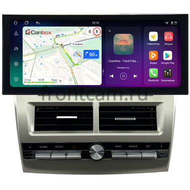 Toyota Camry XV40 2006-2011 (вид 2)  12.3 дюйма Canbox H-Line 4410-1670 на Android 14 (4G-SIM, 4/64, DSP, QLed) Lexus Style