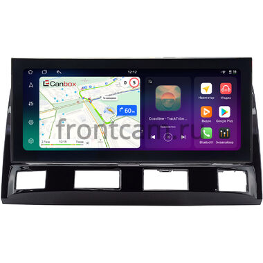 Toyota Estima 3 2006-2016, Previa 3 (XR50) 2006-2019 (глянцевая) 12.3 дюйма Canbox PRO-Line 4317-2174 на Android 13 (4G-SIM, 8/256, DSP, QLed) Lexus Style