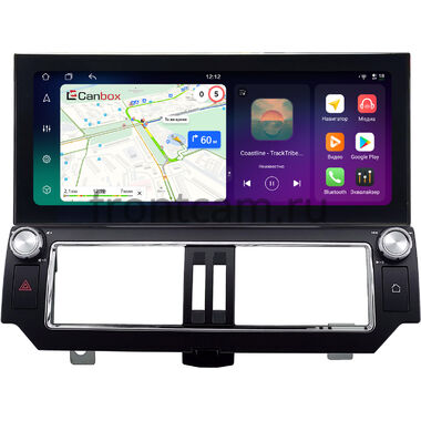 Toyota Land Cruiser Prado 150 2013-2017 (Тип 1) 12.3 дюйма Canbox PRO-Line 4316-3047 на Android 13 (4G-SIM, 6/128, DSP, QLed) Lexus Style