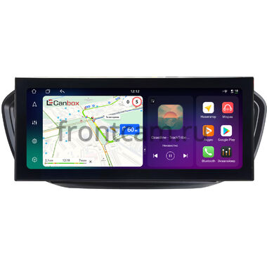 Lada Vesta (NG), Aura 2024-2025 (черная, матовая) 12.3 дюйма Canbox PRO-Line 4315-9-9820 на Android 13 (4G-SIM, 4/64, DSP, QLed) Lexus Style