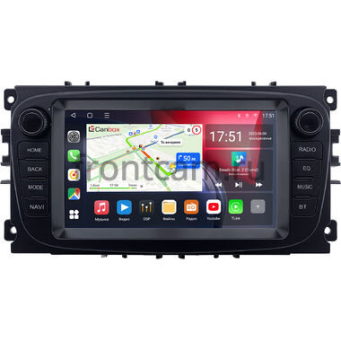 Ford Focus 2, C-MAX, Mondeo 4, S-MAX, Galaxy 2, Tourneo Connect 2006-2015 (черный) Canbox L-Line 4476-RP-0195-491 на Android 10 (4G-SIM, 3/32, TS18, DSP, QLed)