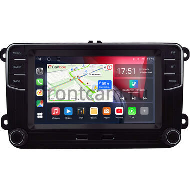 Volkswagen Amarok, Caddy, Golf, Passat, Polo Canbox L-Line 4476-RP-0548-496 на Android 10 (4G-SIM, 3/32, TS18, DSP, QLed)