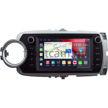 Toyota Yaris 3 2010-2017 Canbox L-Line 4476-RP-0695-519 на Android 10 (4G-SIM, 3/32, TS18, DSP, QLed)