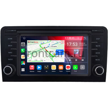 Audi A3 (8P) 2003-2013 (красная подсветка клавиш) Canbox 4/64 на Android 10 (GTR7-RP-0945-523) (IPS, DSP, CarPlay)