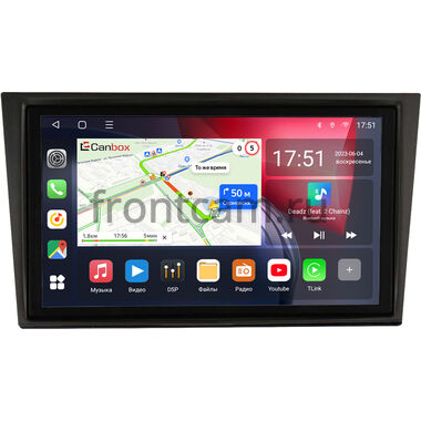 Opel Corsa D 2006-2014 (черная, с ребром) Canbox L-Line 4476-RP-11-028-213 на Android 10 (4G-SIM, 3/32, TS18, DSP, QLed)
