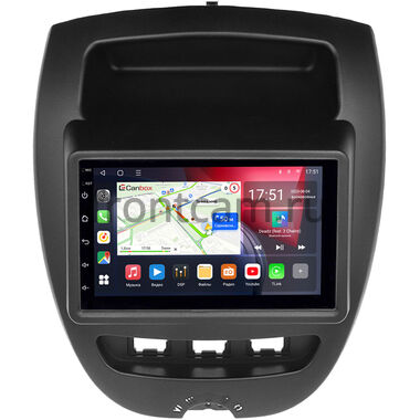 Peugeot 107 2005-2014 Canbox L-Line 4476-RP-11-167-211 на Android 10 (4G-SIM, 3/32, TS18, DSP, QLed)