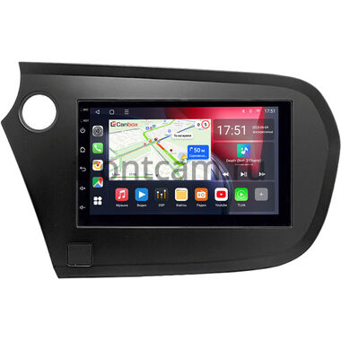 Honda Insight II 2009-2014 (левый руль) Canbox L-Line 4475-RP-11-222-301 на Android 10 (4G-SIM, 6/128, TS18, DSP, QLed)