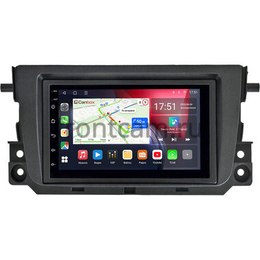 Smart Fortwo 2 2011-2015 Canbox L-Line 4475-RP-11-358-405 на Android 10 (4G-SIM, 6/128, TS18, DSP, QLed)