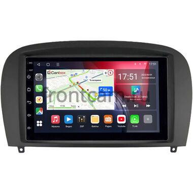 Mercedes SL-klasse V (R230) 2006-2011 Canbox L-Line 4476-RP-11-710-362 на Android 10 (4G-SIM, 3/32, TS18, DSP, QLed)