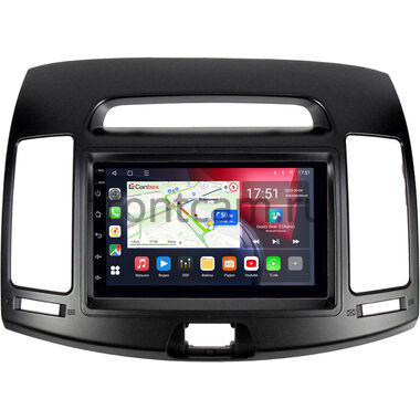 Hyundai Elantra 4 (HD) 2006-2011 (черная) Canbox L-Line 4476-RP-HDHD-30 на Android 10 (4G-SIM, 3/32, TS18, DSP, QLed)
