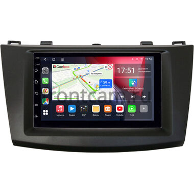 Mazda 3 (BL), Axela 2 2009-2013 Canbox L-Line 4475-RP-MZ3E-117 на Android 10 (4G-SIM, 6/128, TS18, DSP, QLed)