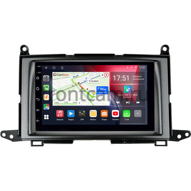 Toyota Venza 2008-2017 Canbox L-Line 4476-RP-TYVZ-132 на Android 10 (4G-SIM, 3/32, TS18, DSP, QLed)