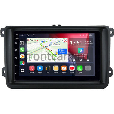 Volkswagen Amarok, Caddy, Golf, Passat, Polo Canbox L-Line 4476-RP-VWTRN-22 на Android 10 (4G-SIM, 3/32, TS18, DSP, QLed)