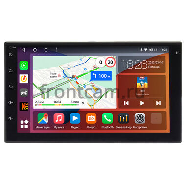 2 DIN 7 дюймов Canbox H-Line 4477 Android 10 (4G-SIM, 4/32, DSP, QLed)