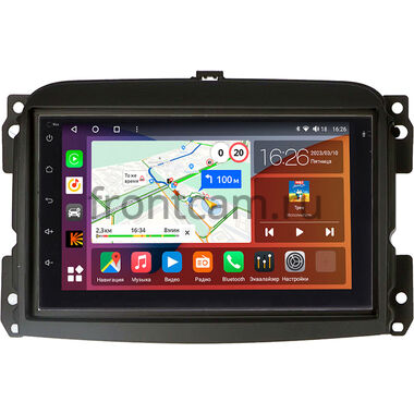 Fiat 500 2 2015-2022 Canbox H-Line 4617-RP-0872-522 на Android 10 (4G-SIM, 4/64, DSP, QLed) (173х98)